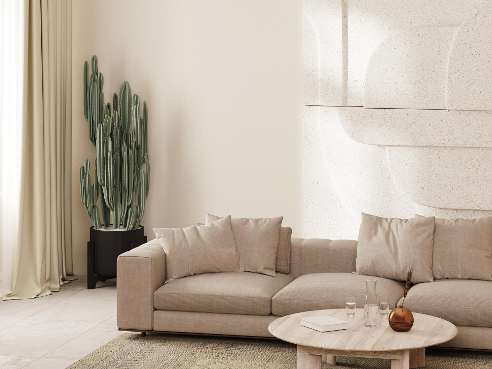 Modern mid-century sofa for brand comparison