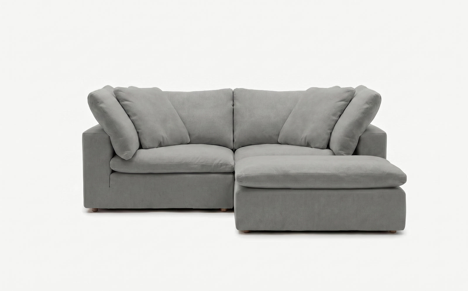 Cloud Couch Luxe 3-Seater Modular Sectional | Gray