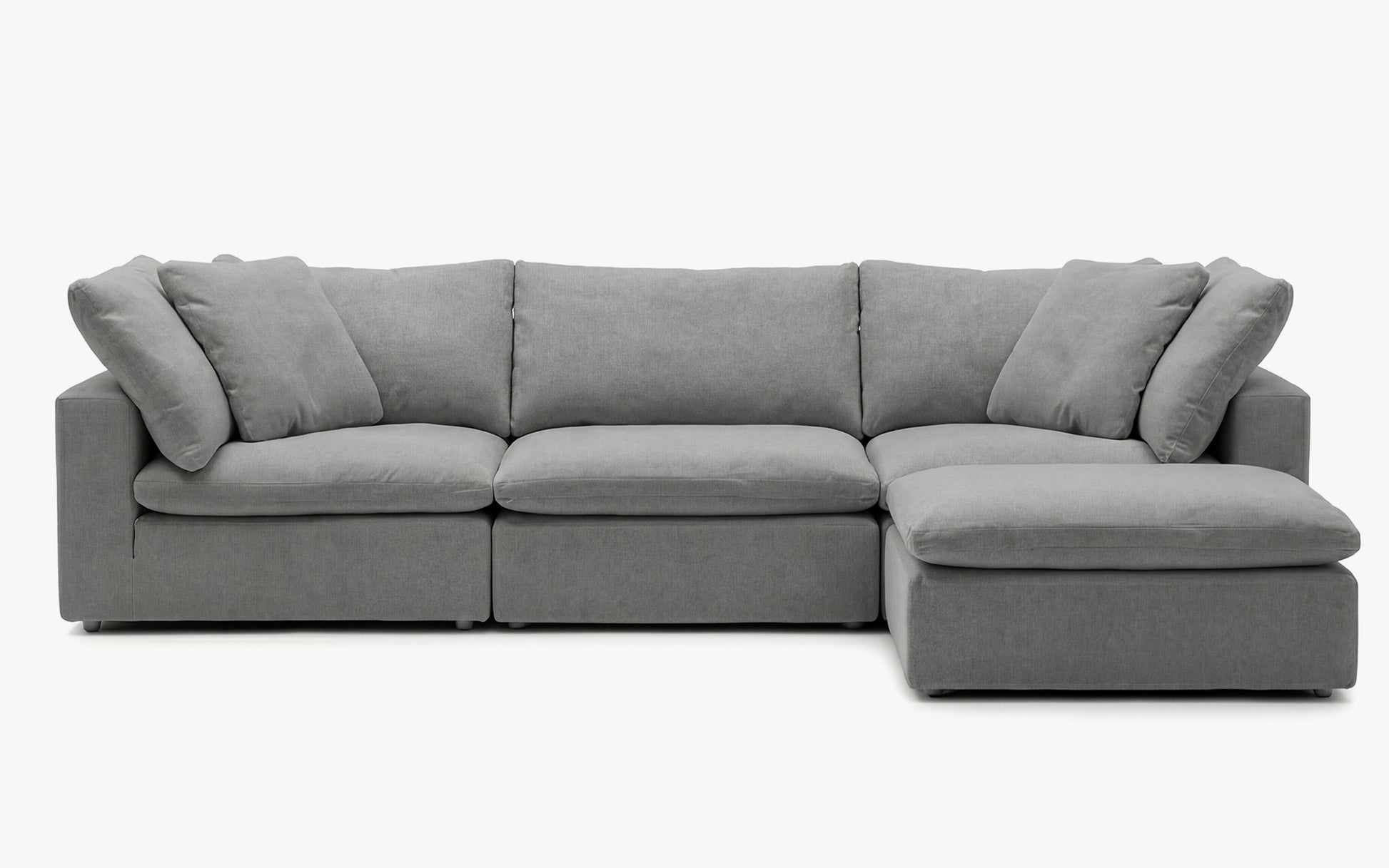 Cloud Couch 4-Seater Modular Sectional | Gray