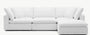Cloud Couch 4-Seater Modular Sectional | White
