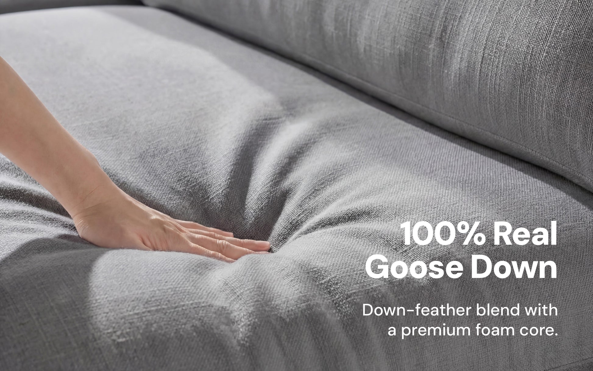 Cloud Couch Corner Modular Seater | Gray