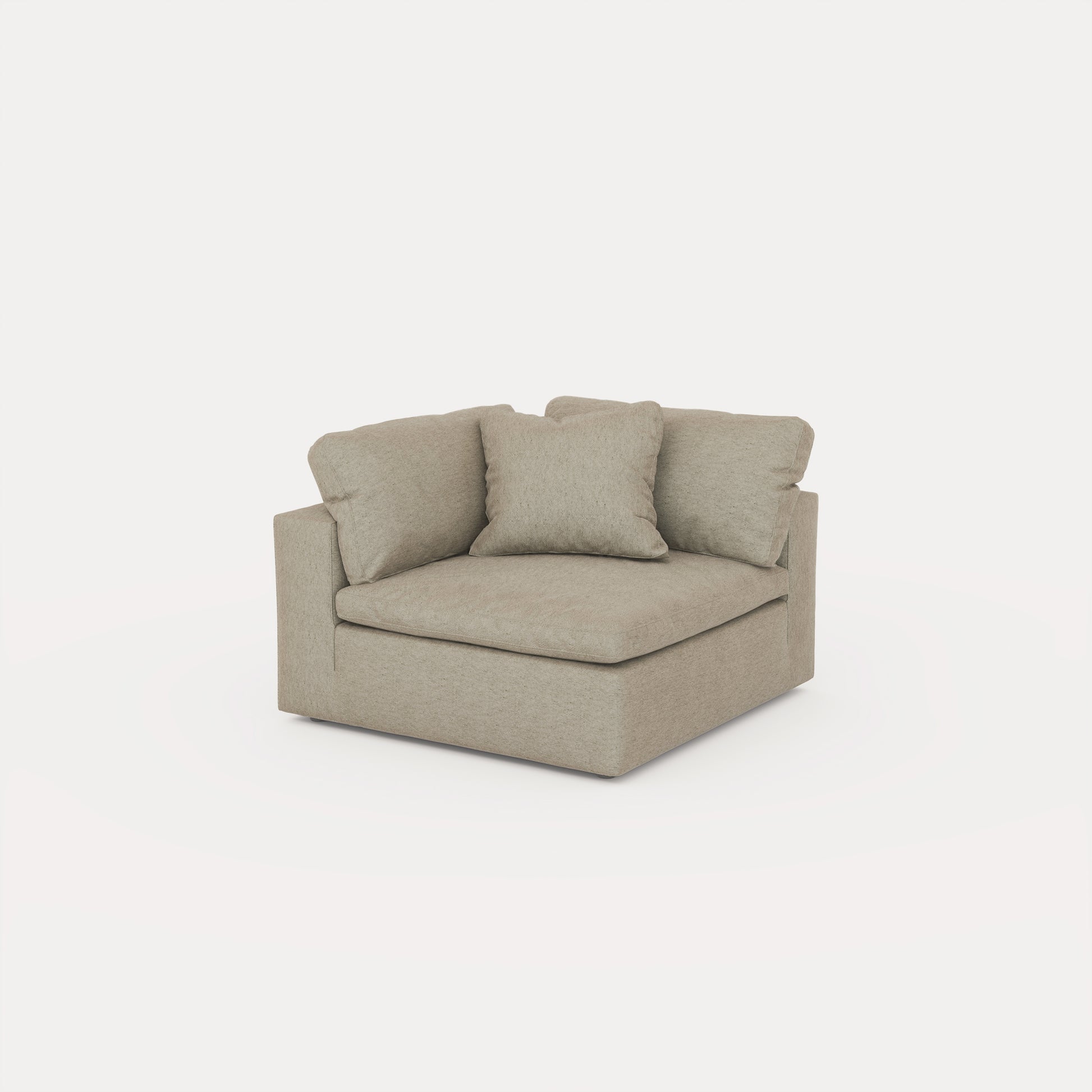 CloudForm™ 5-Seater Modular L-Sofa | Khaki