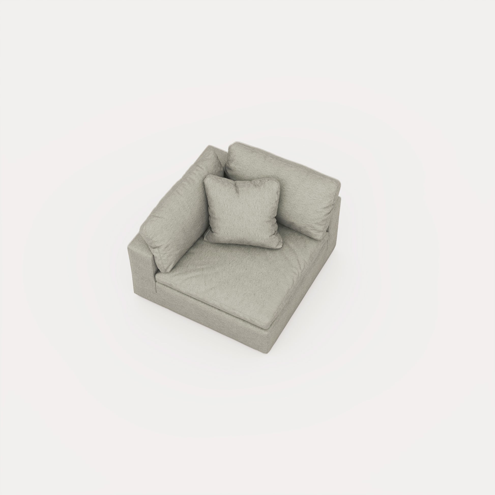 CloudForm™ 2-Seater Modular Sofa | Pearl