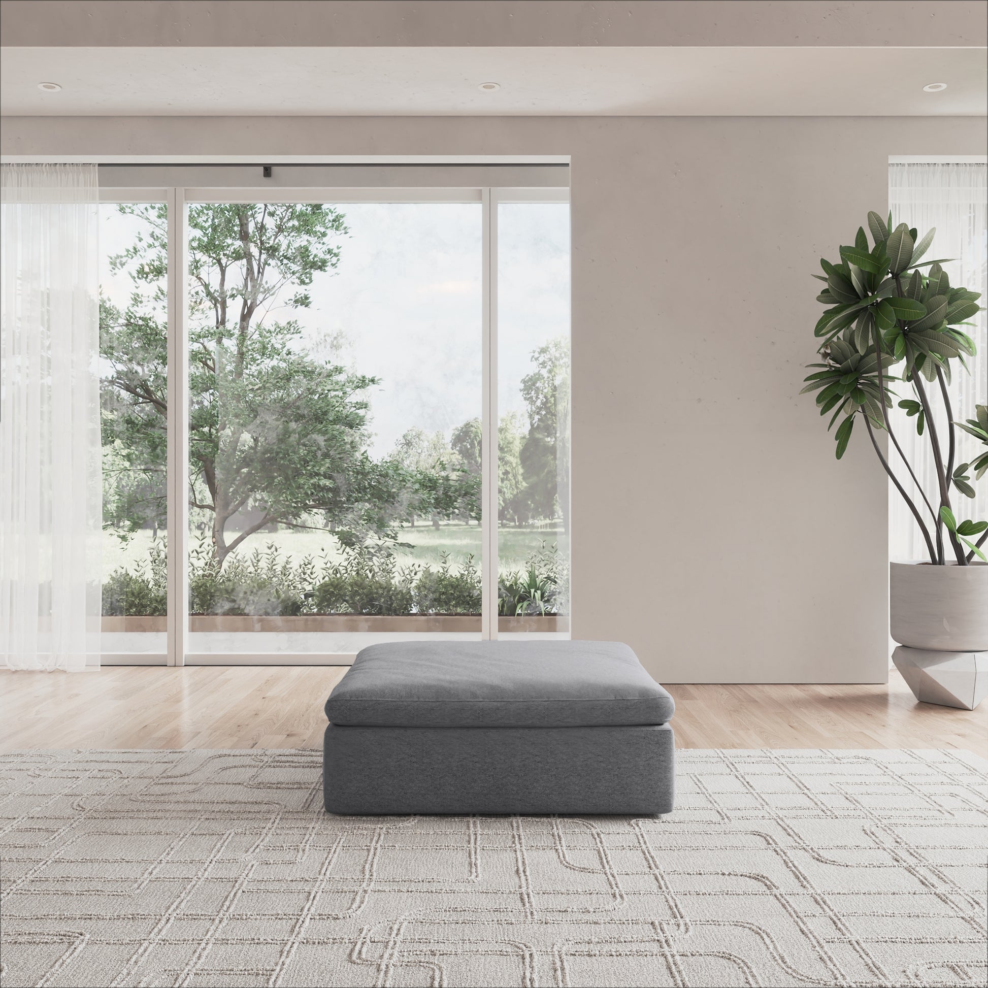 CloudForm™ Ottoman Modular Sofa | Anthracite