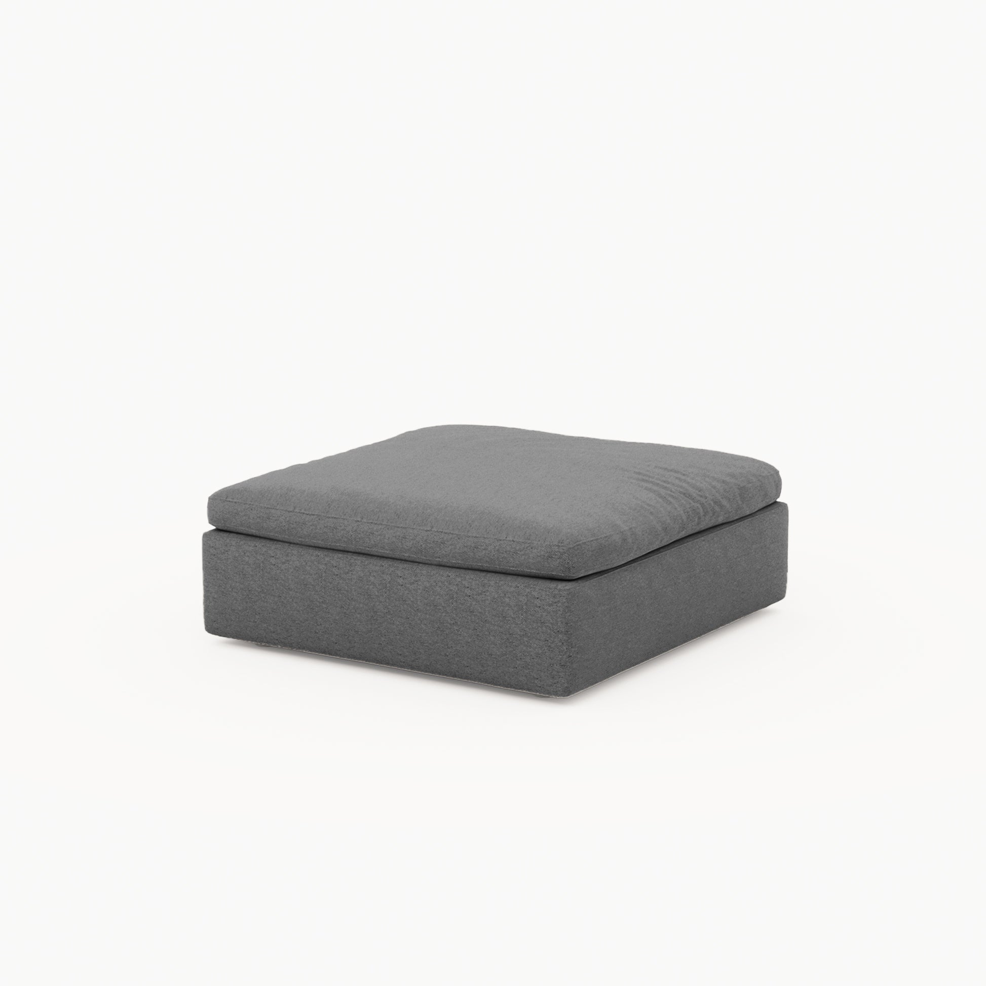 CloudForm™ 4-Seater + Ottoman Modular L-Sofa | Anthracite
