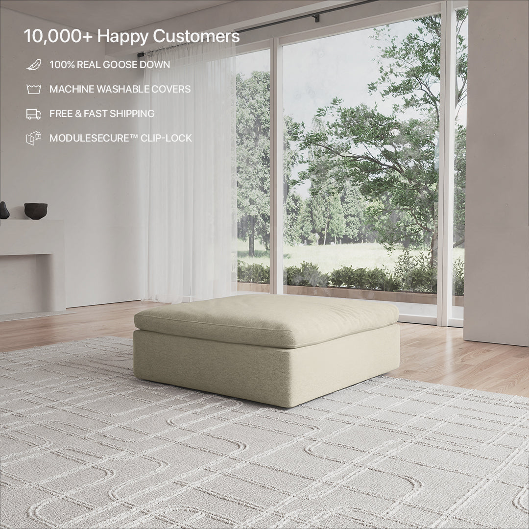 CloudForm™ Ottoman Modular Sofa | Khaki