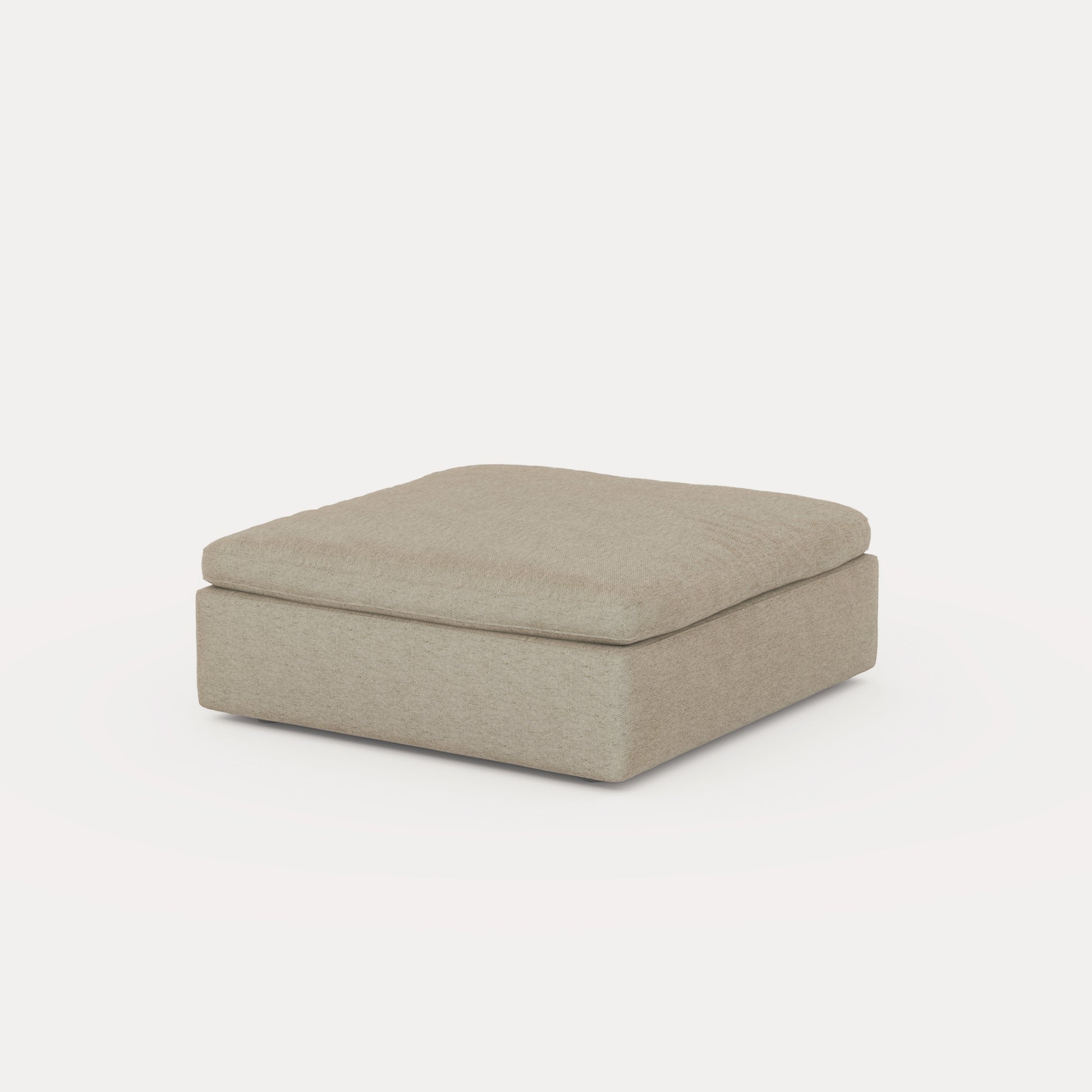 CloudForm™ 4-Seater + Ottoman Modular L-Sofa | Khaki