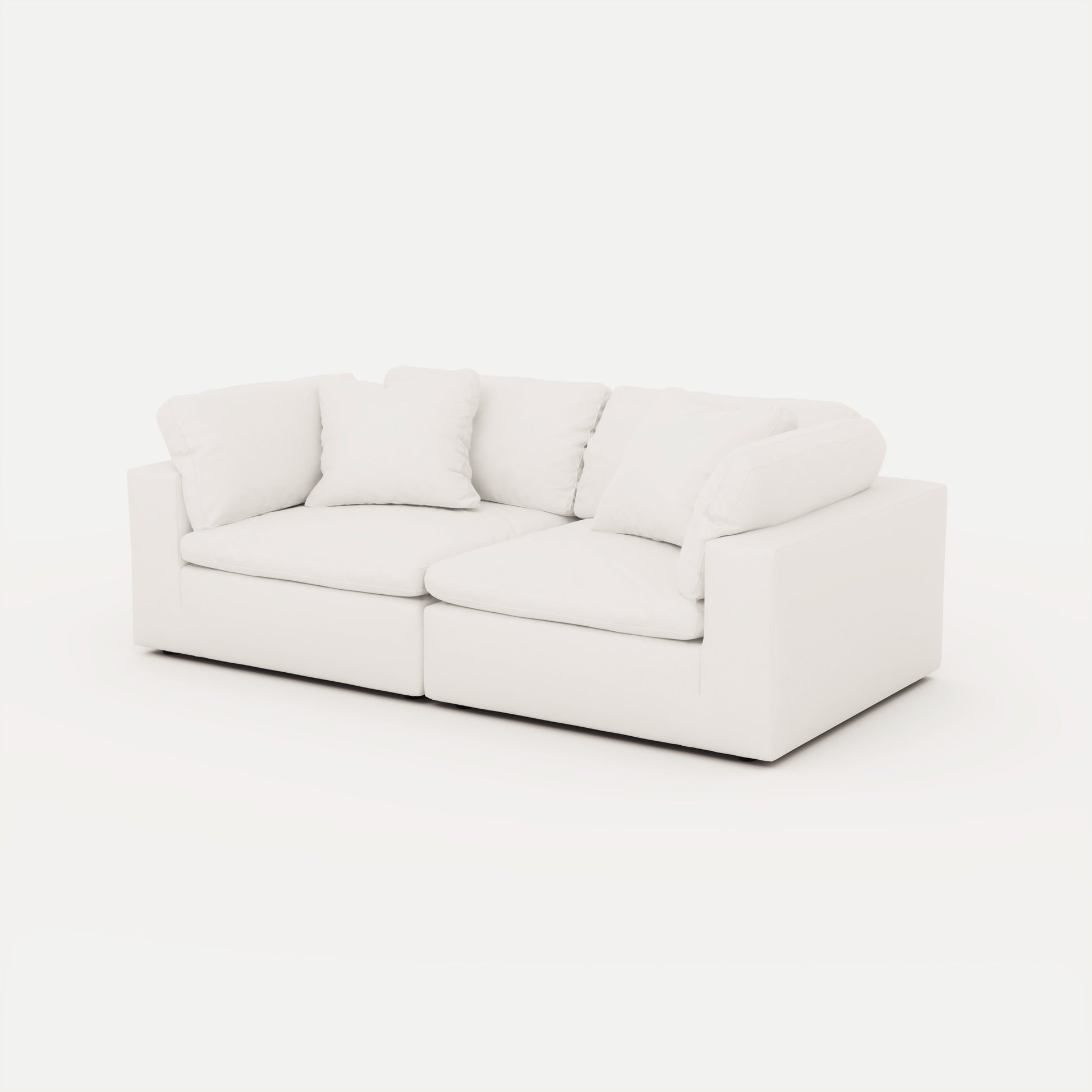 CloudForm™ 2-Seater Modular Sofa | White