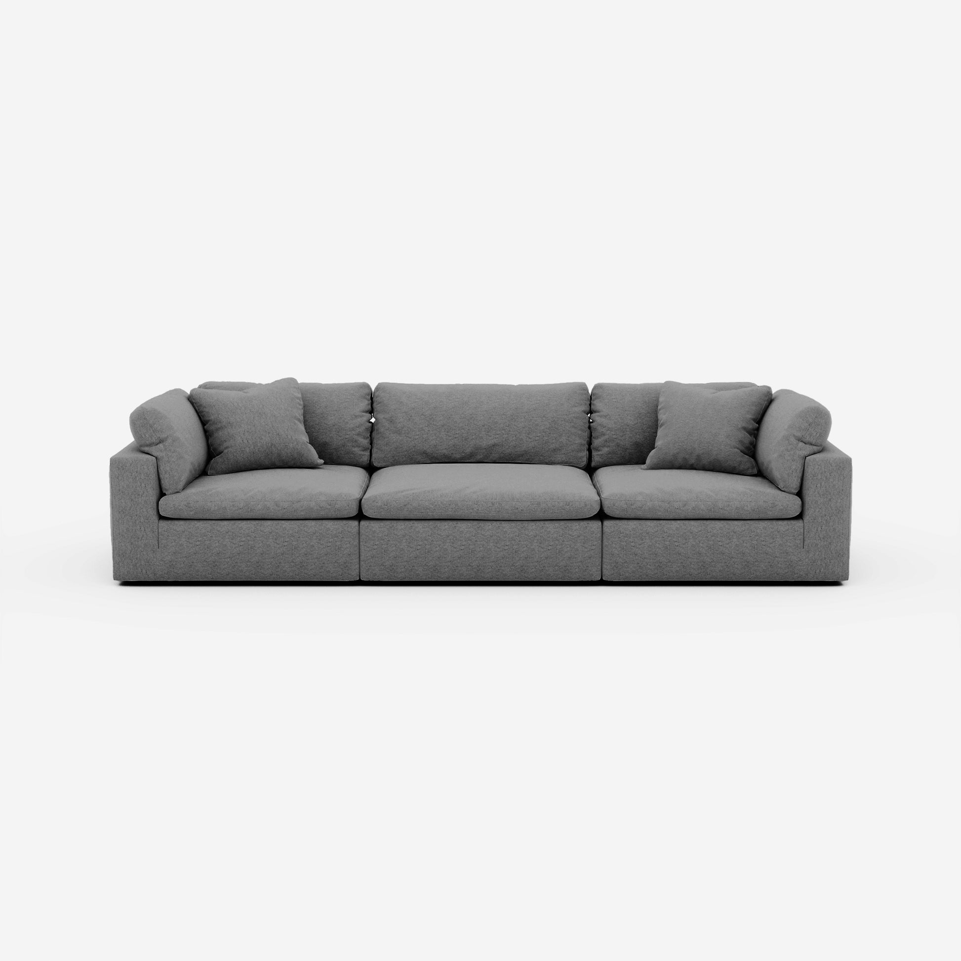 CloudForm™ 3-Seater Modular Sofa | Anthracite