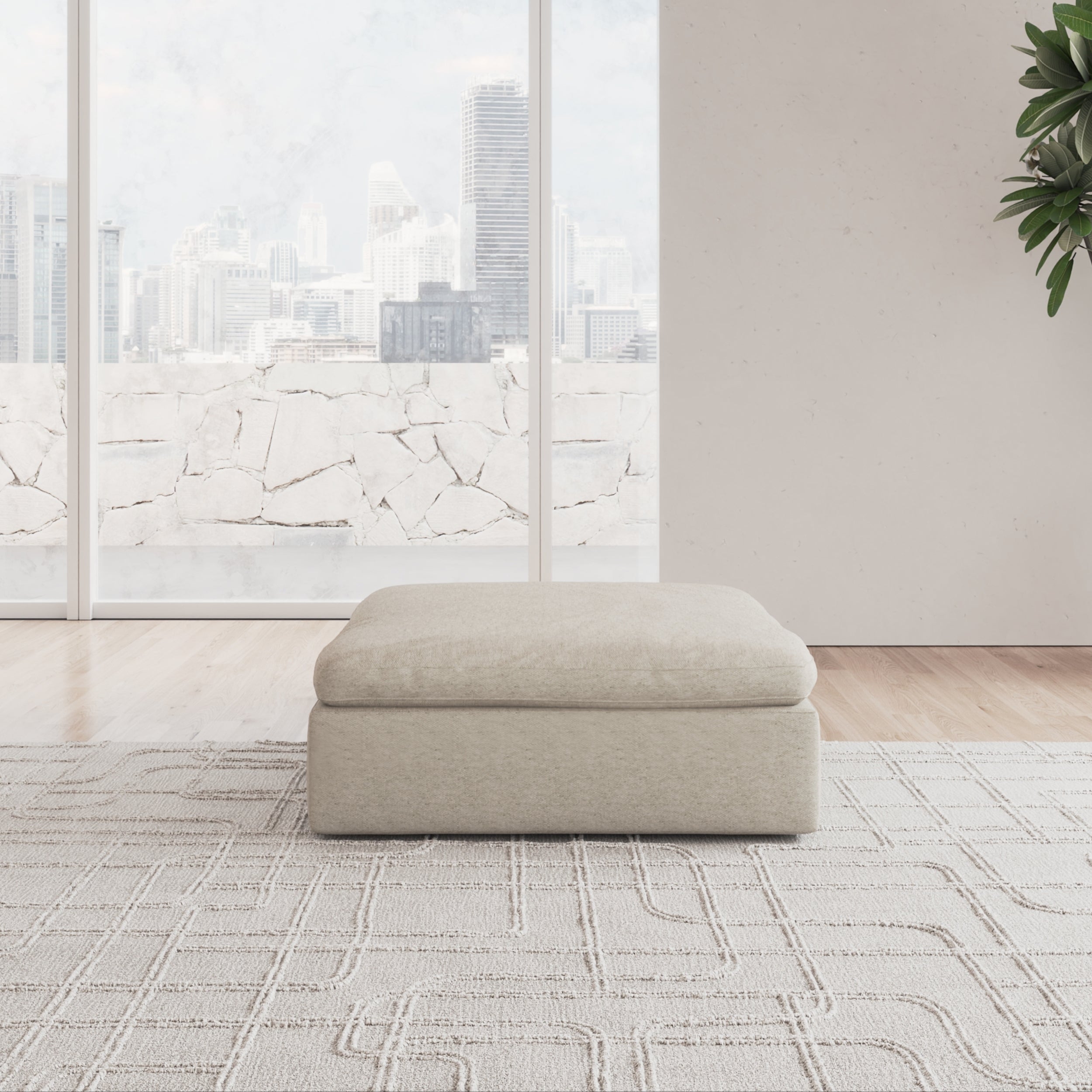 CloudForm™ Ottoman Modular Sofa | Khaki