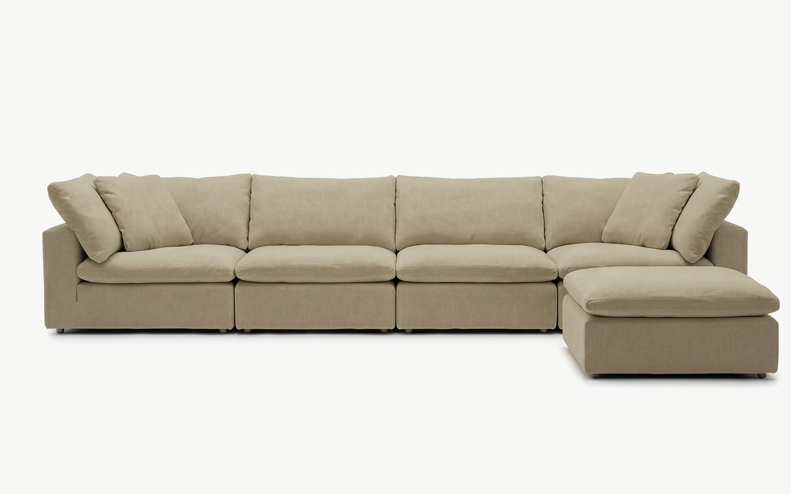 Cloud Couch 5-Seater Modular Sectional | Beige