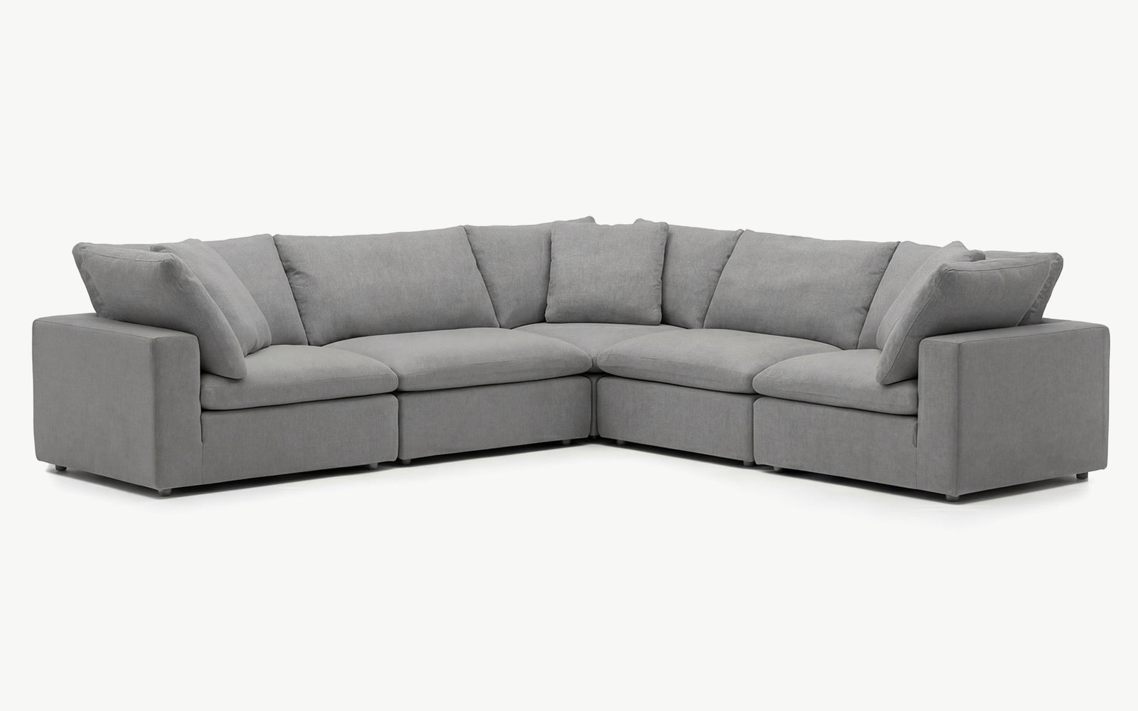 Cloud Couch 5-Seater Modular Corner Sectional | Gray