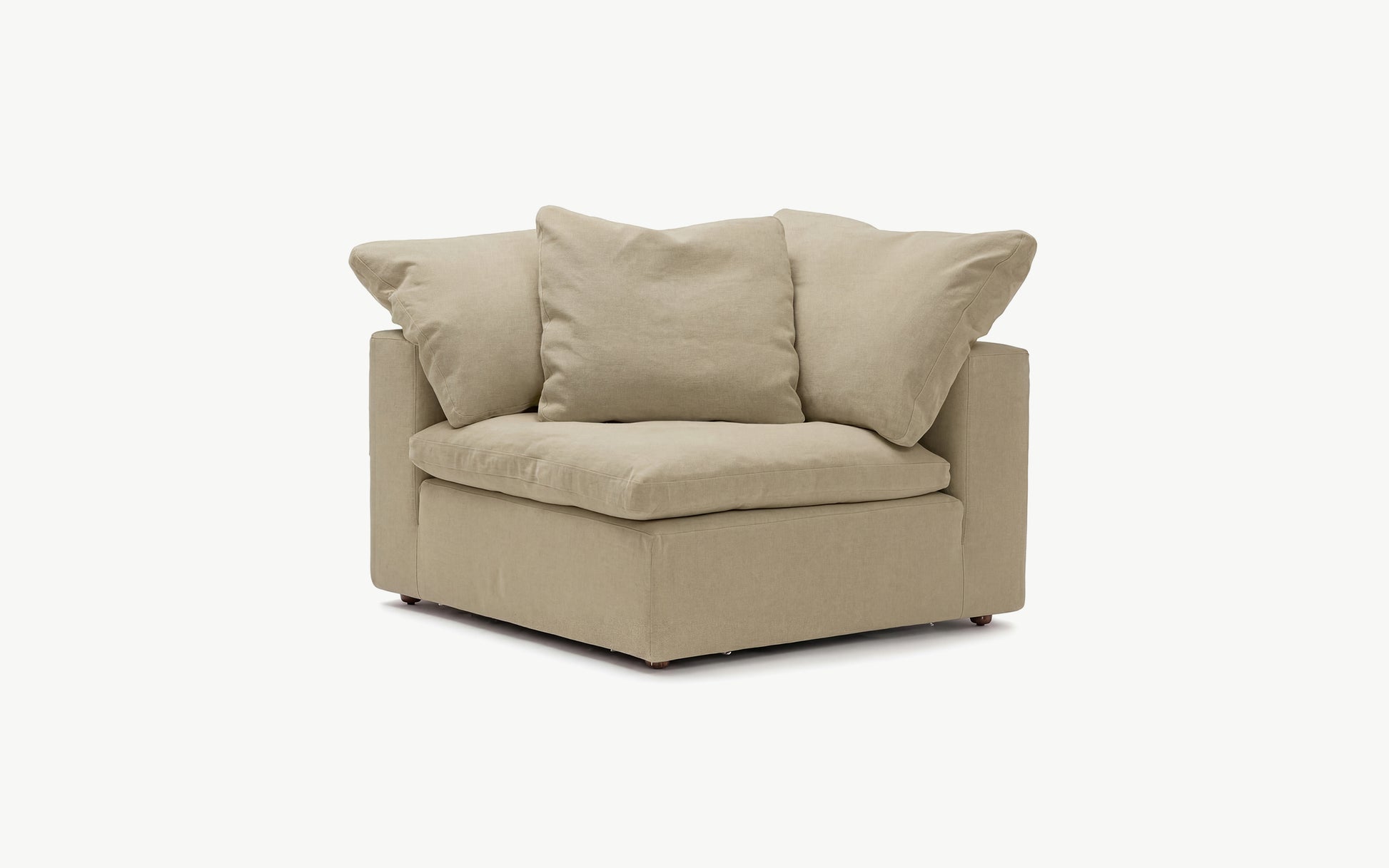 Cloud Couch Corner Modular Seater | Beige