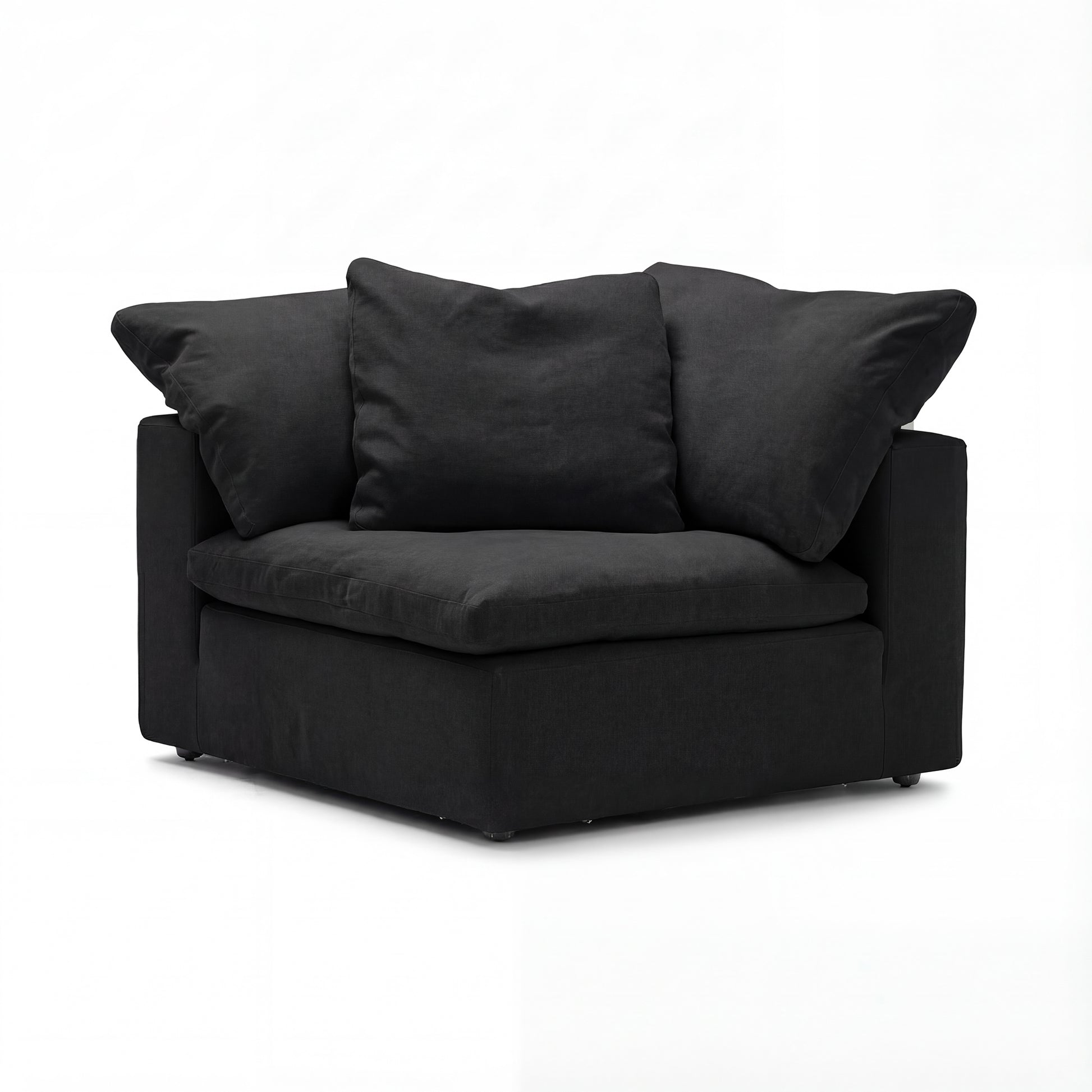 Cloud Couch Corner Replacement Cover | Black