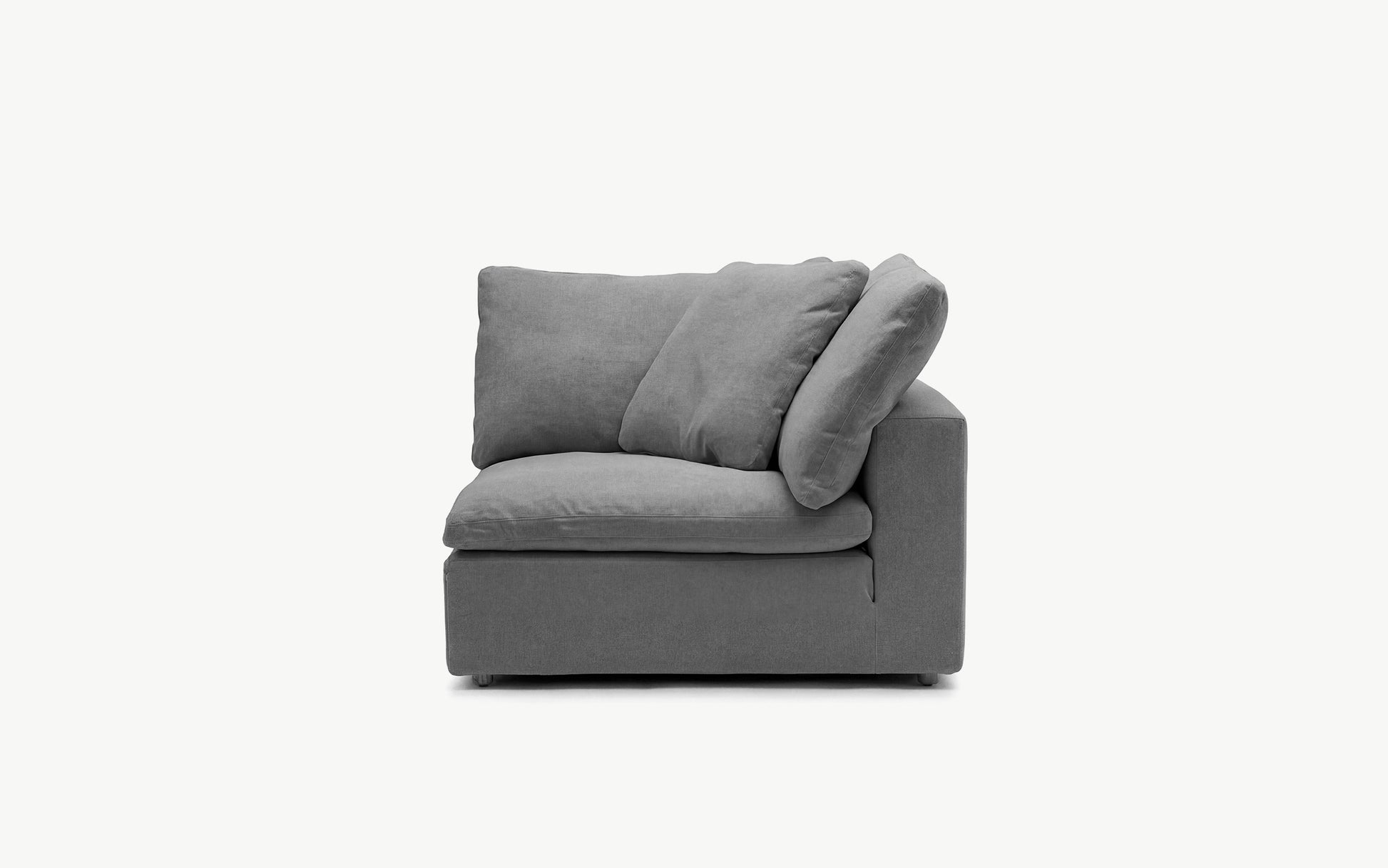 Cloud Couch Corner Modular Seater | Gray