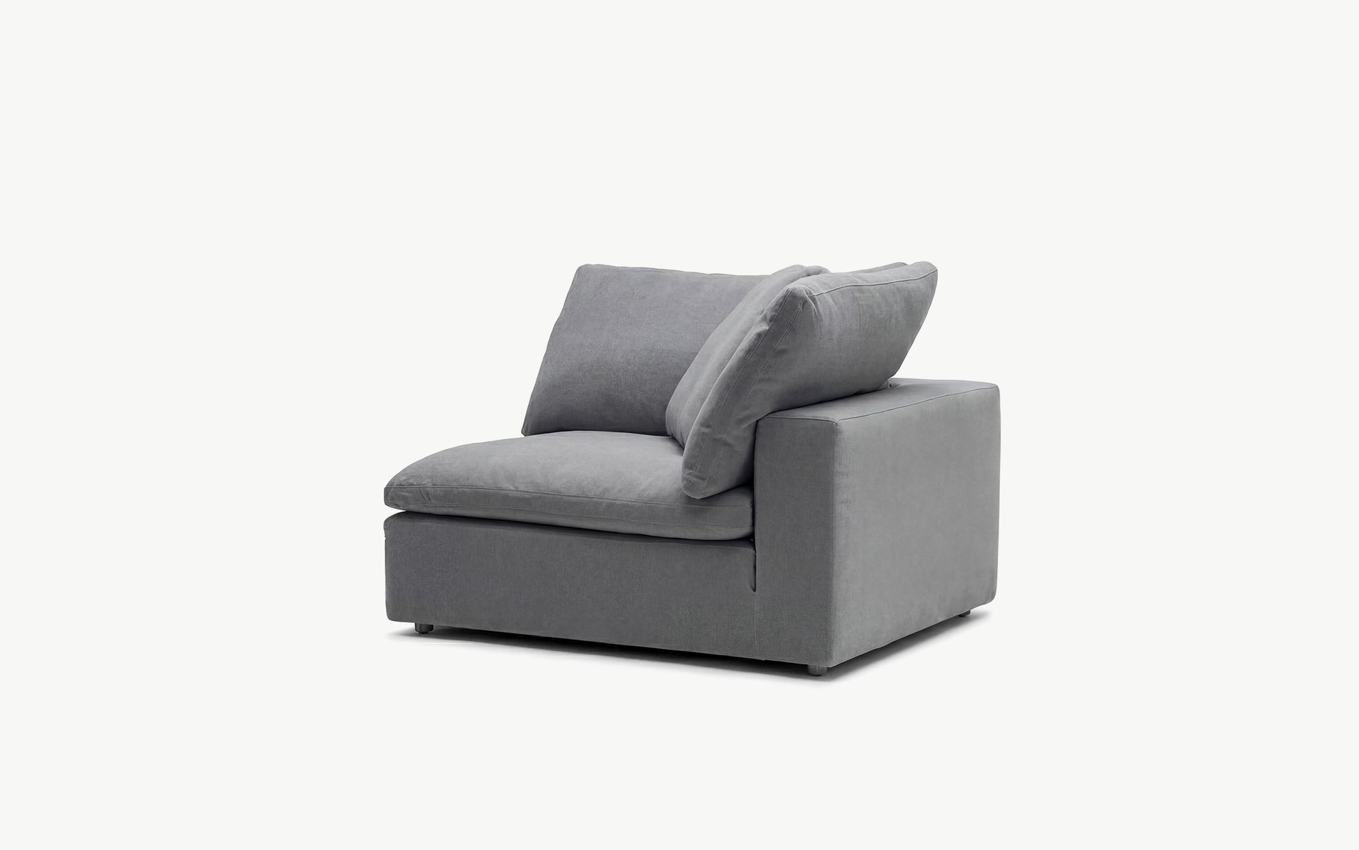 Cloud Couch Corner Modular Seater | Gray