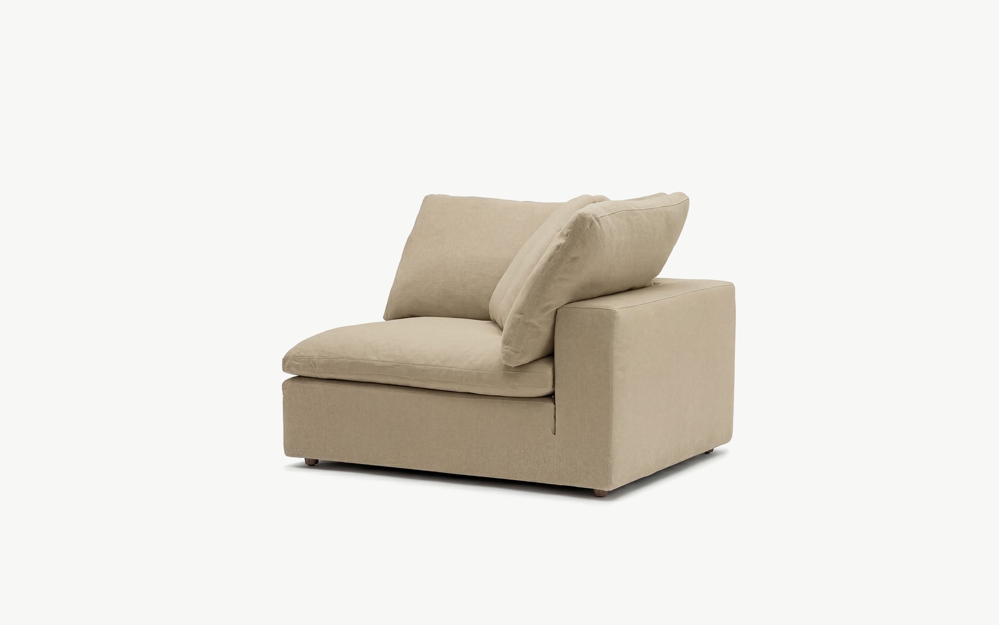 Cloud Couch Corner Modular Seater | Beige