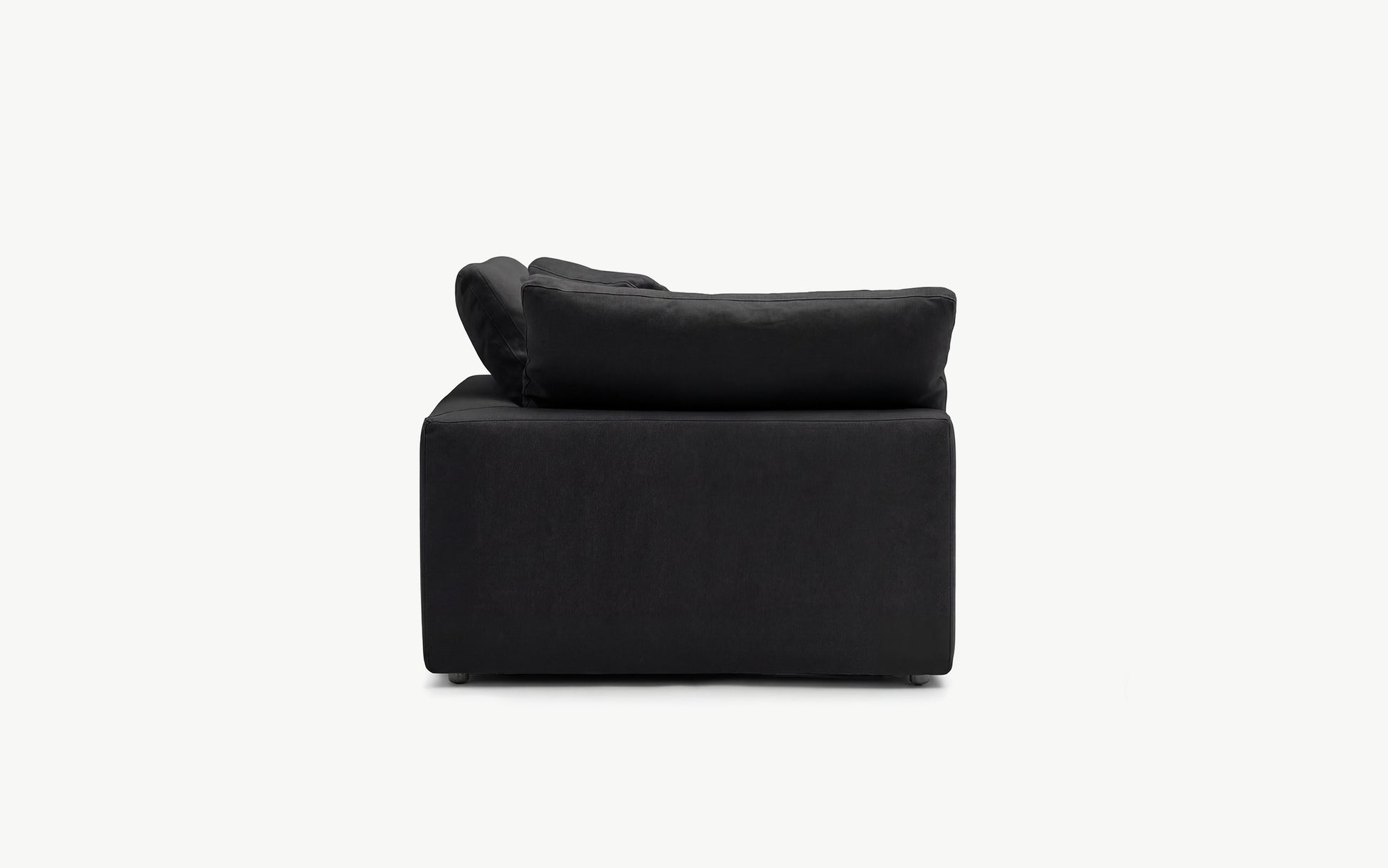 Cloud Couch Luxe 5-Seater Modular Corner Sectional | Black