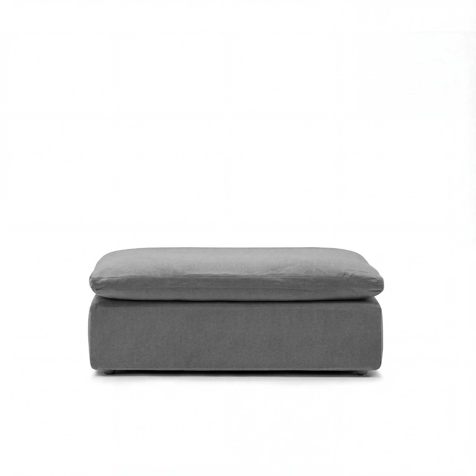 Cloud Couch Ottoman Replacement Cover | Gray