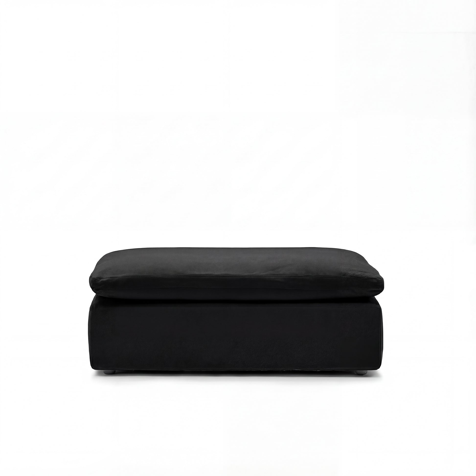 Cloud Couch Ottoman Replacement Cover | Black