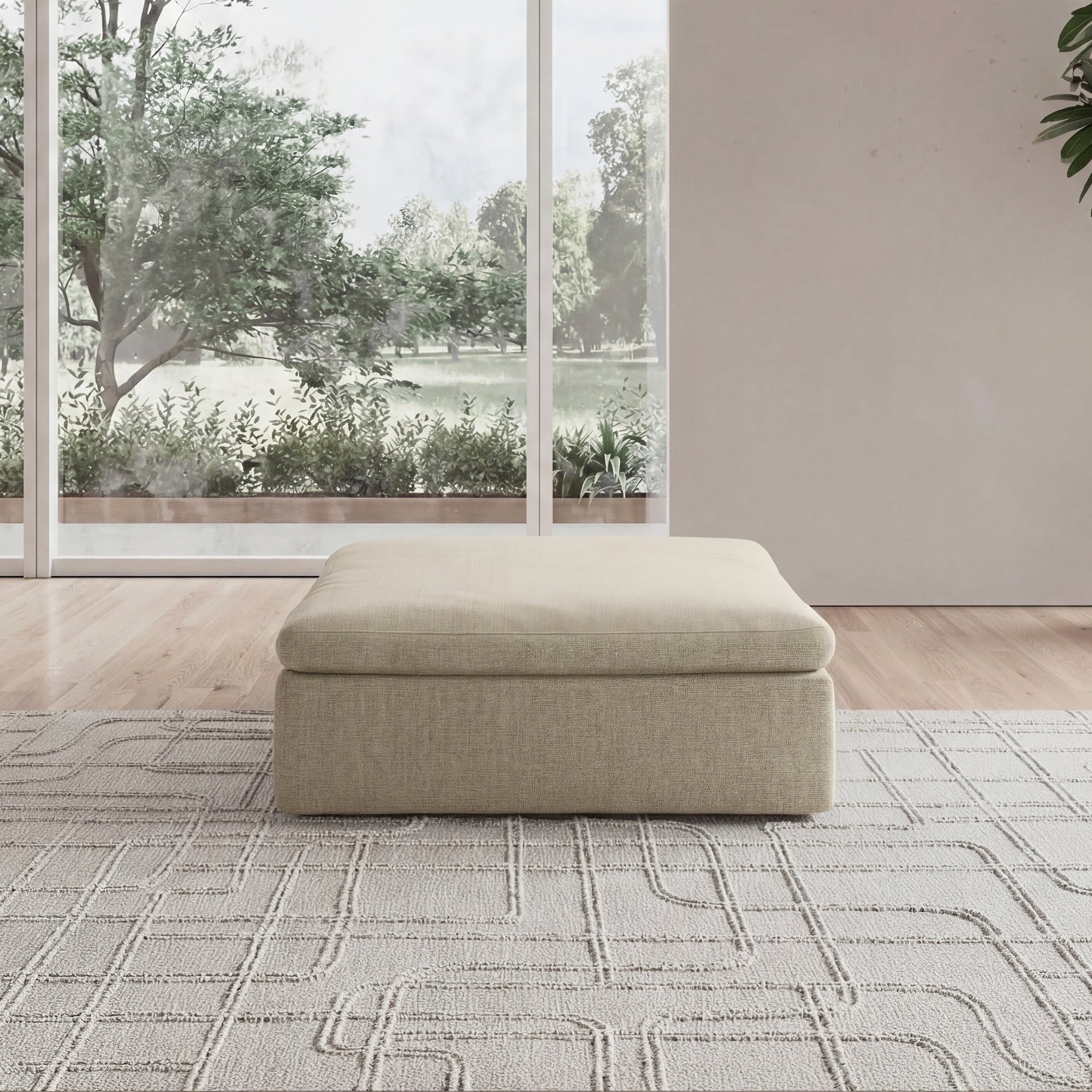 CloudForm™ Ottoman Modular Sofa | Khaki