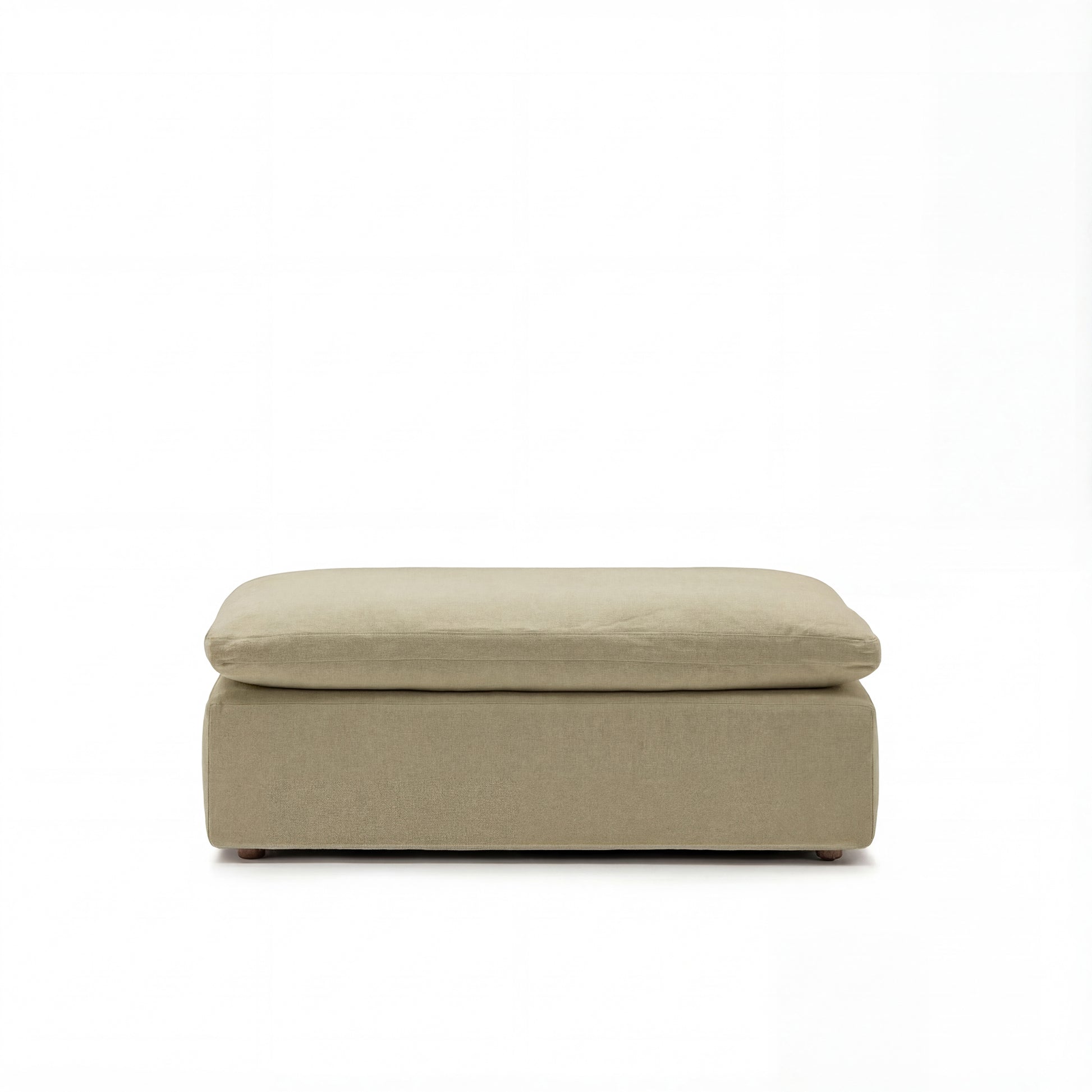 Cloud Couch Ottoman Replacement Cover | Beige