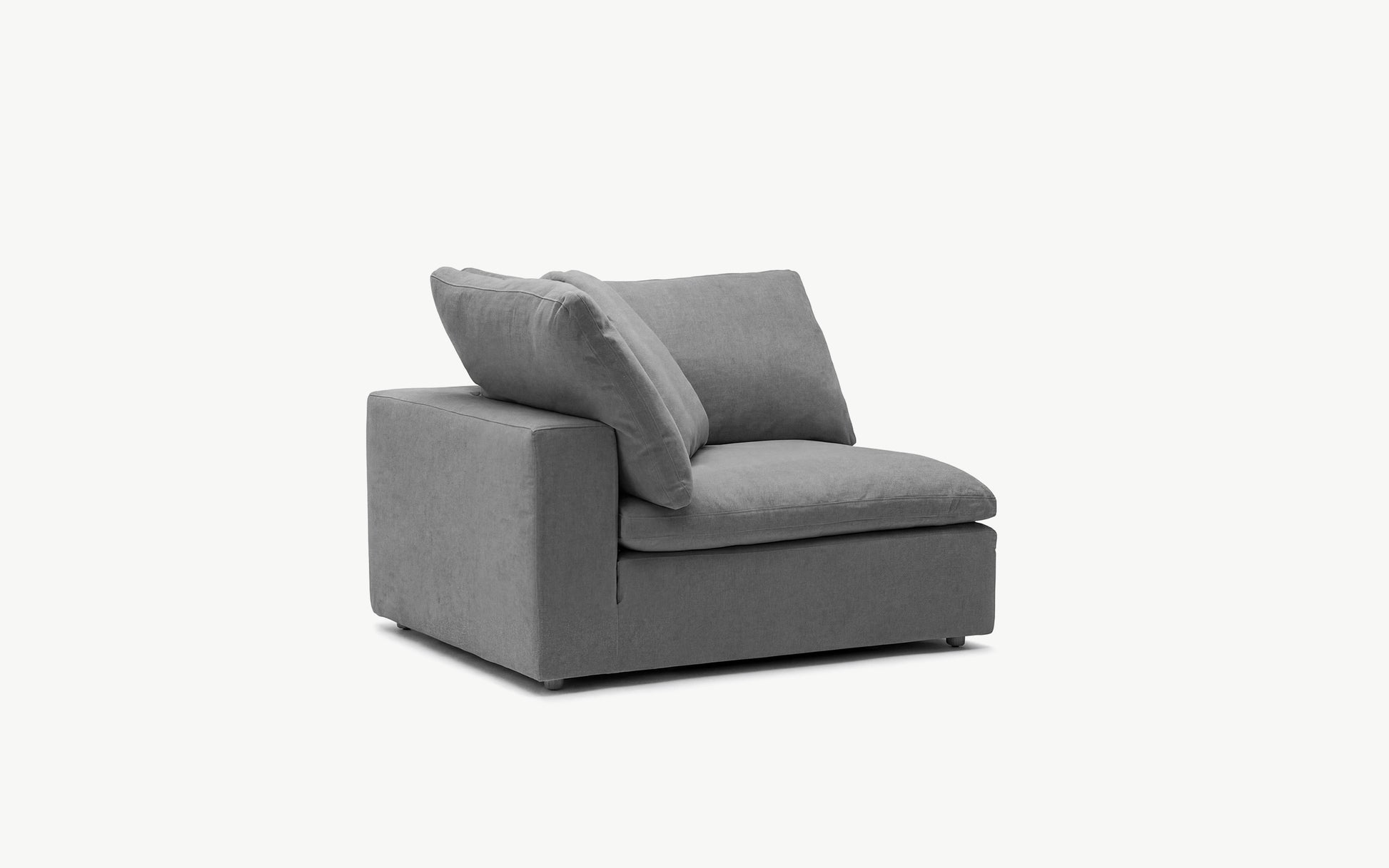 Cloud Couch Corner Modular Seater | Gray