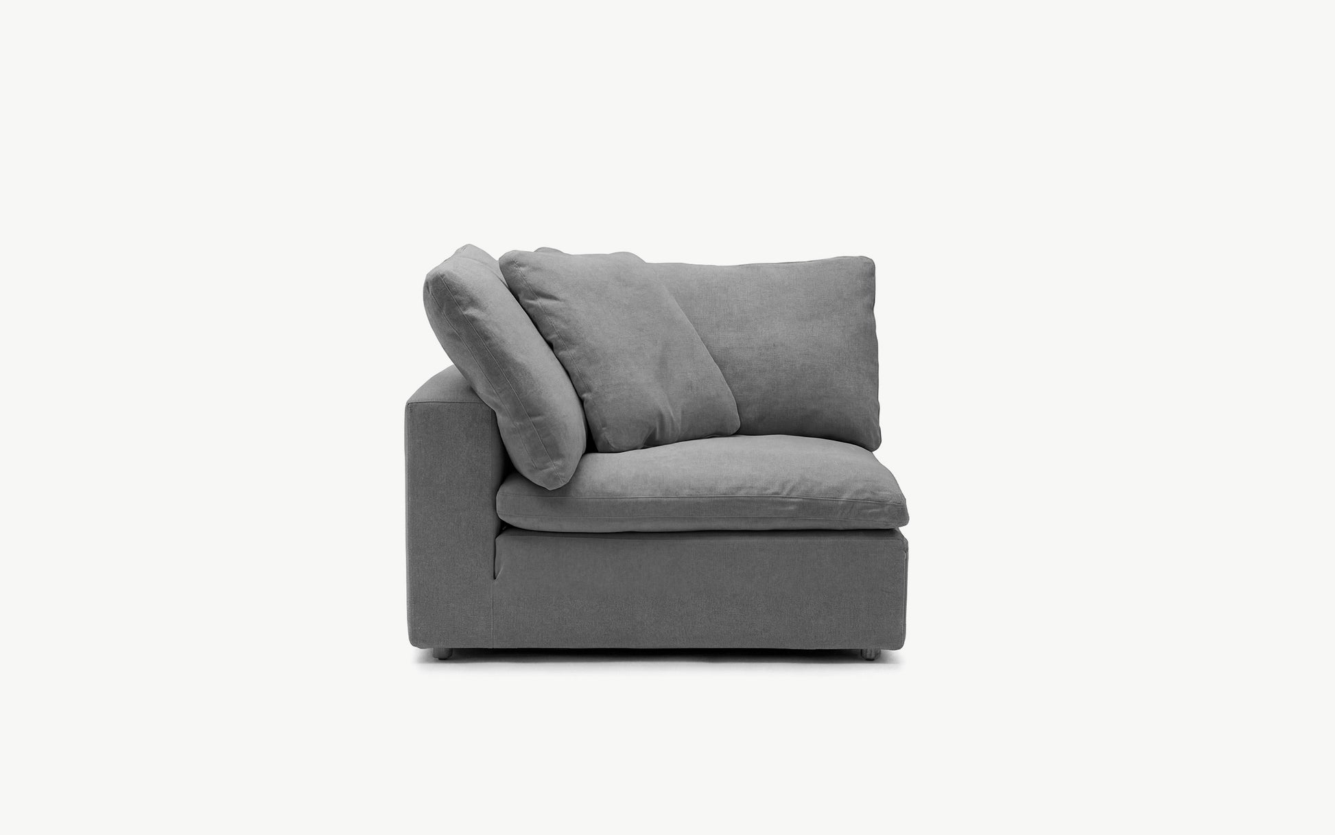 Cloud Couch Corner Modular Seater | Gray