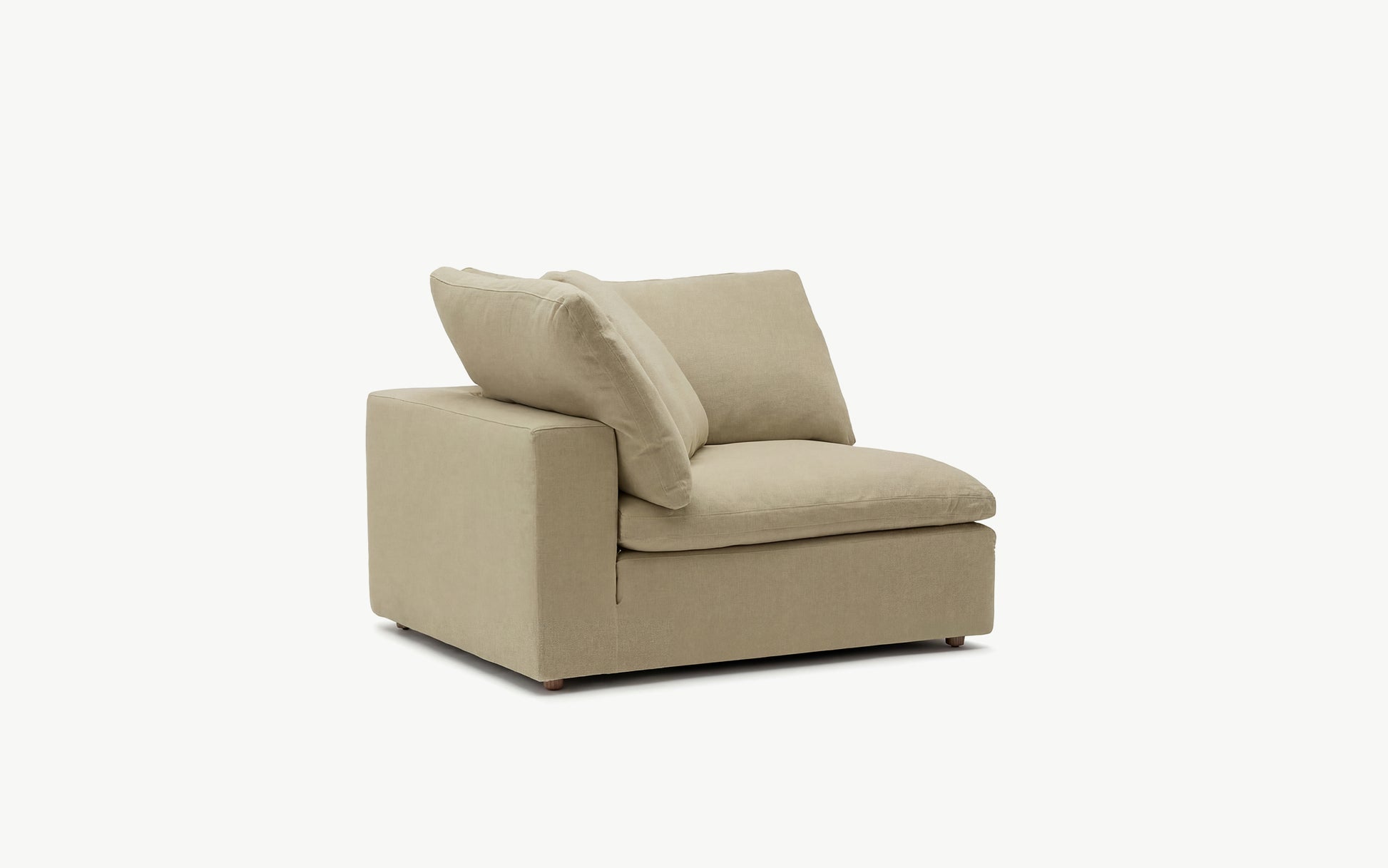 Cloud Couch Corner Modular Seater | Beige