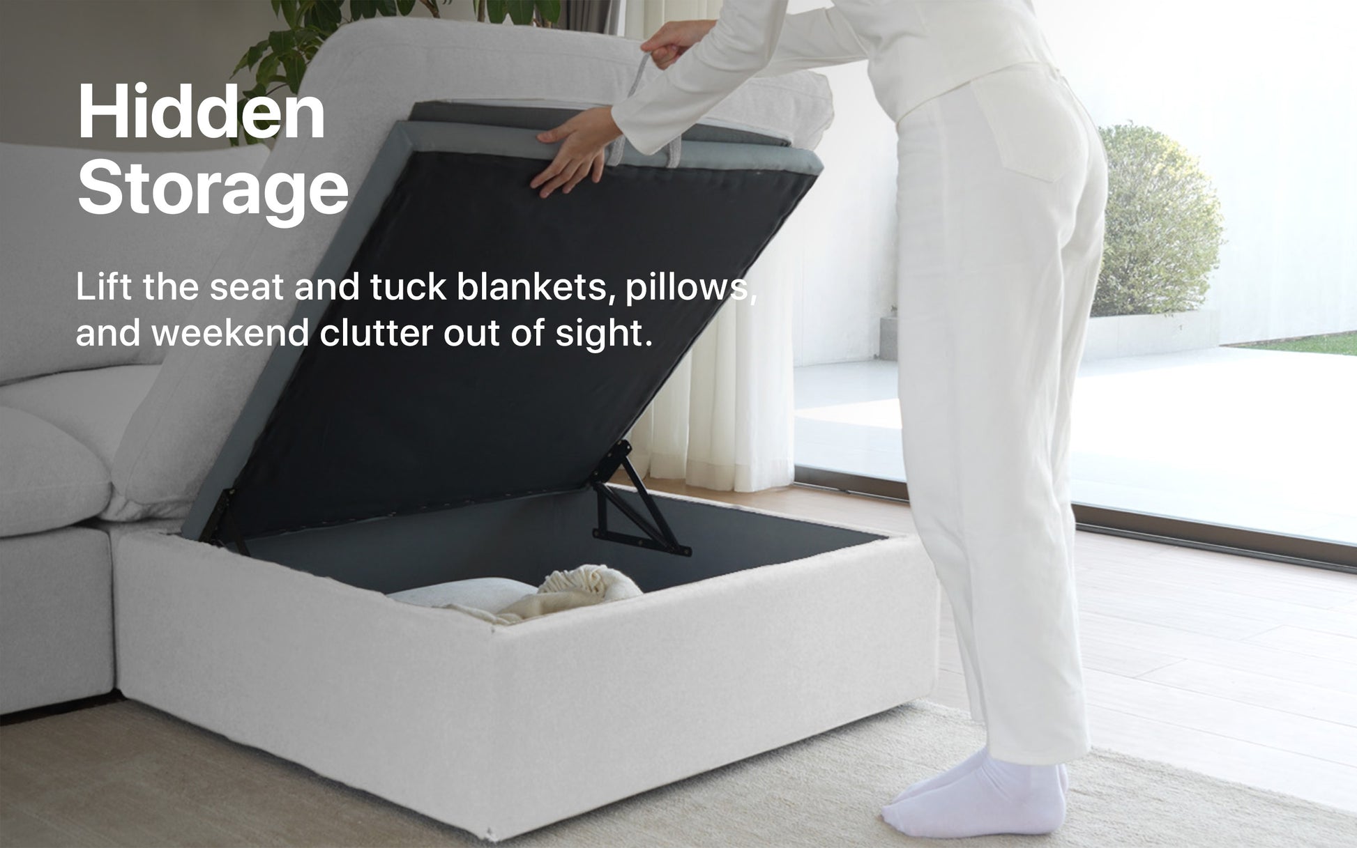 Cloud Couch 3-Seater Modular | White